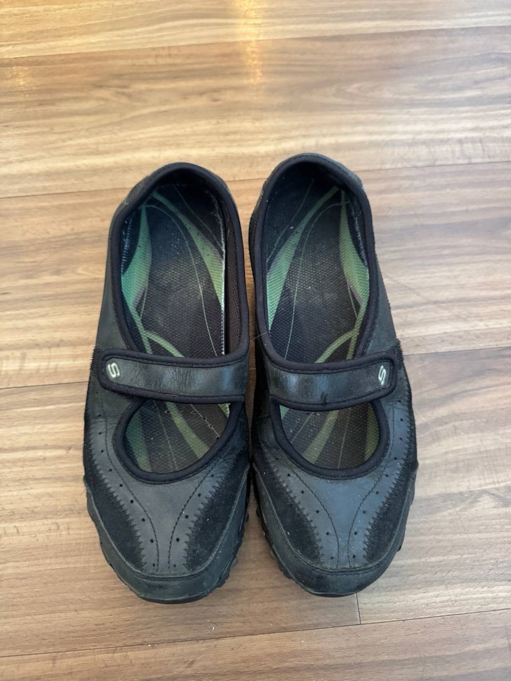 Skechers Black Mary Jane Flats
